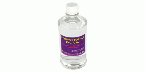 Ортофосфорная кислота от ржавчины - особенности применения